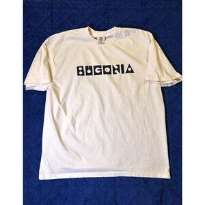 BUGONIA Logo Oversized 2XL - T-Shirt Official Movie Merch TAN - COMFORT COLORS
